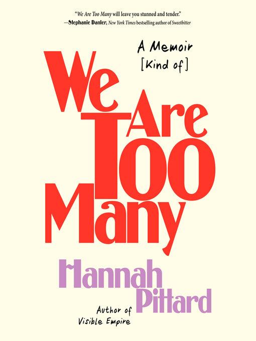 Title details for We Are Too Many by Hannah Pittard - Available